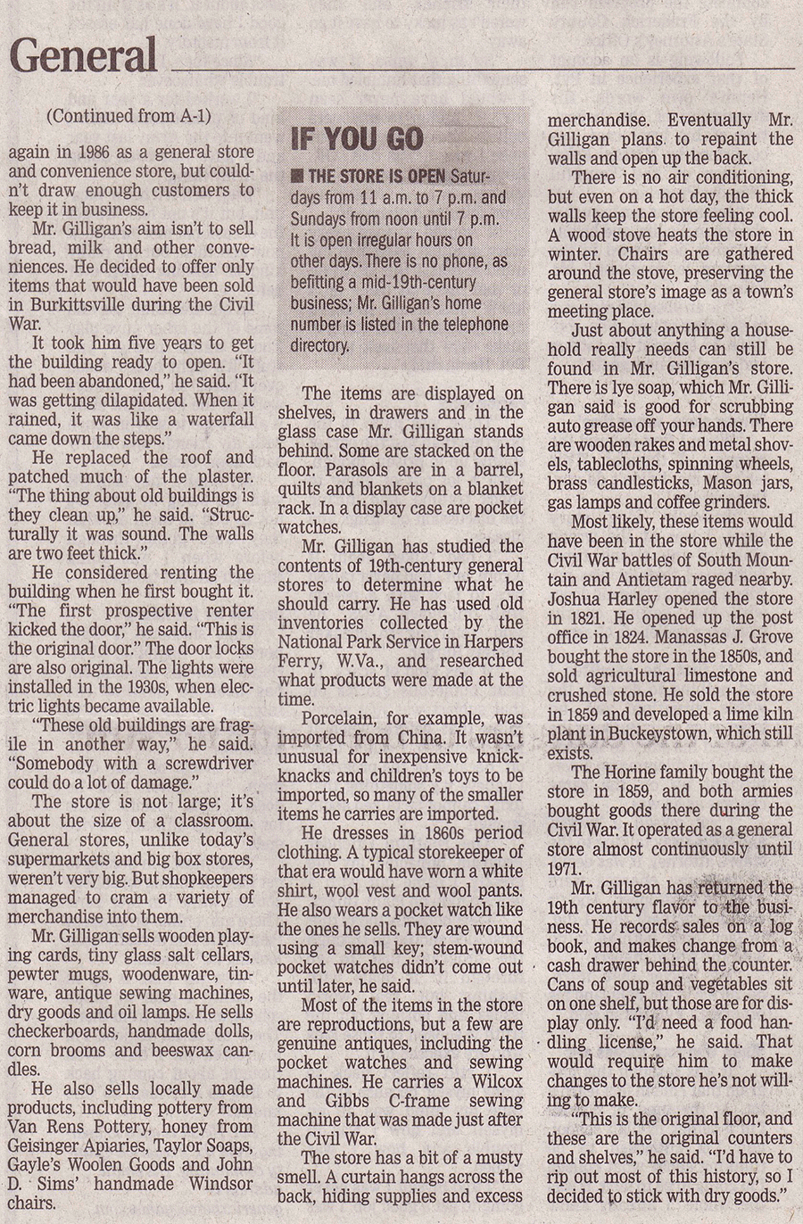 Frederick Magazine Article Page 2